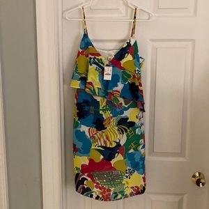 J crew floral dress